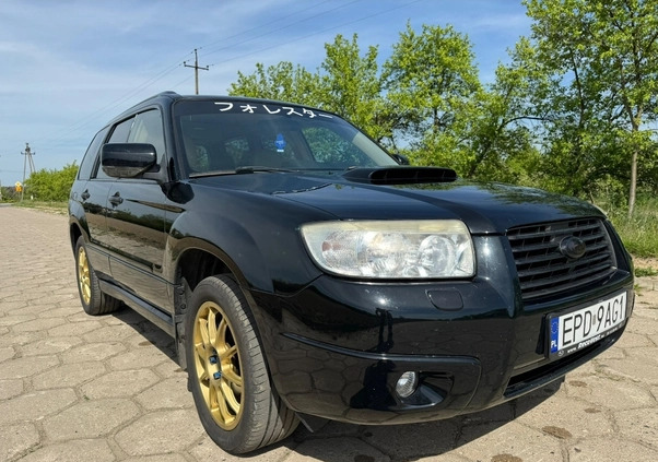 Subaru Forester cena 32900 przebieg: 284000, rok produkcji 2005 z Supraśl małe 154